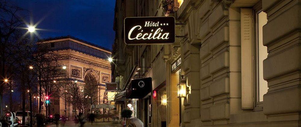 Hotel Cecilia Paris Exterior foto