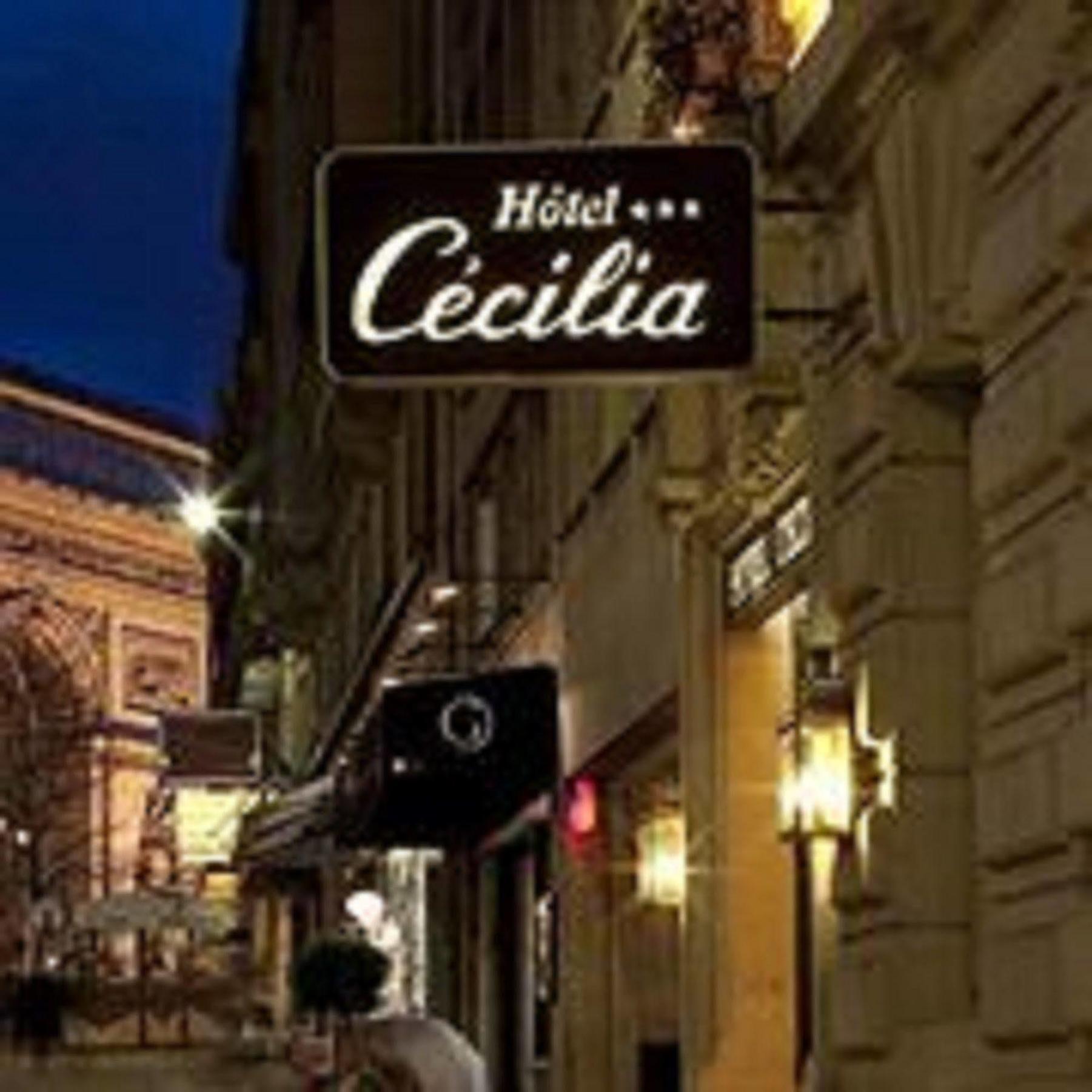 Hotel Cecilia Paris Exterior foto