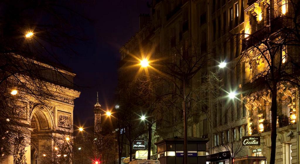 Hotel Cecilia Paris Exterior foto